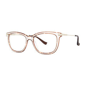 Kensie Ironic Eyeglasses Tortoise-Edging 51mm
